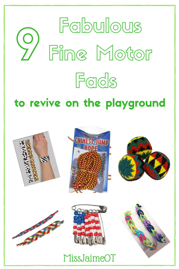 9 Fabulous Fine Motor Fads to Revive on the Playground
