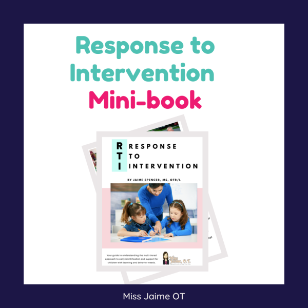 Response to Intervention Mini-book - Miss Jaime O.T.